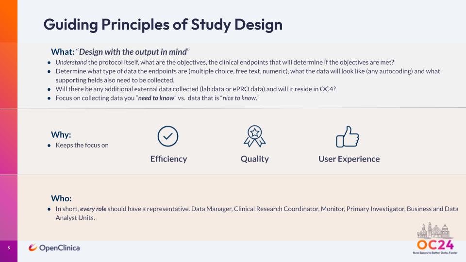 Guiding Principles of Study Design